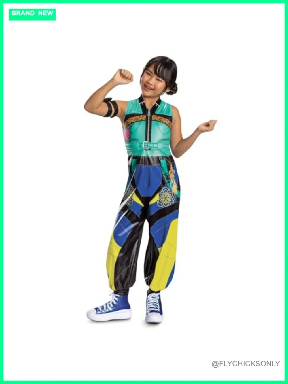 Kids Halloween Costume Jumpsuit with Arm Accessory - Officially Licensed